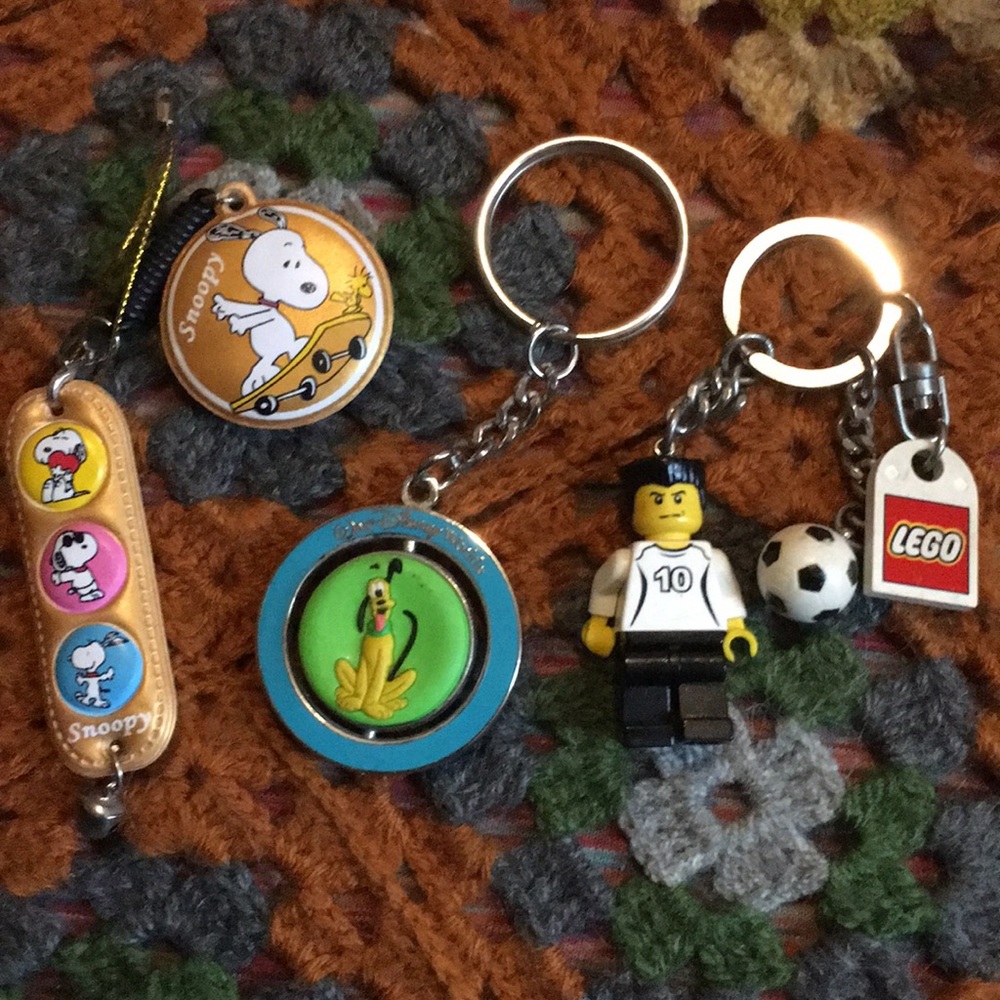 Vintage keychain variety